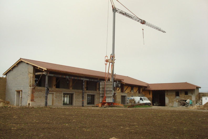 Remplacement de la couverture d’une maison à Chaneins - 01990