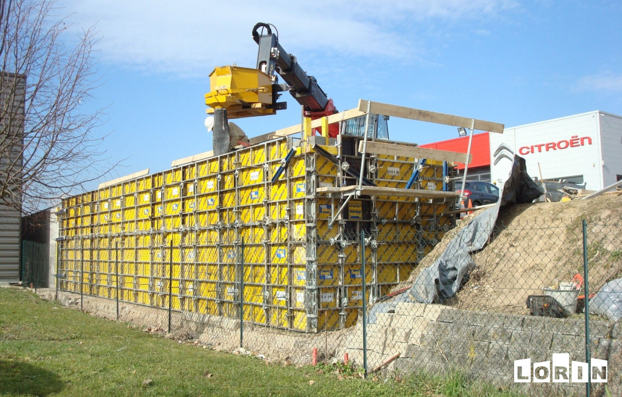 Ouvrage en béton armé