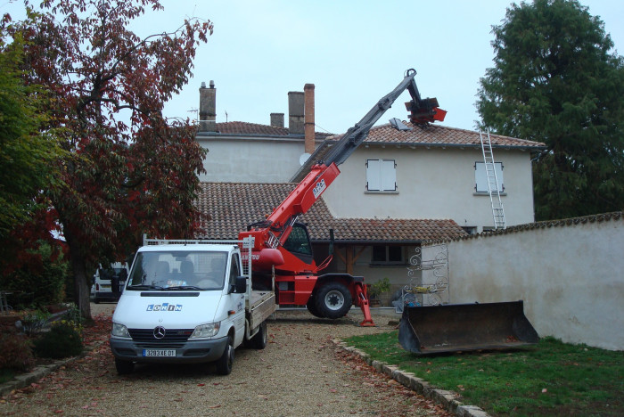 Réalisation d’une couverture à Saint Didier sur Chalaronne - 01140