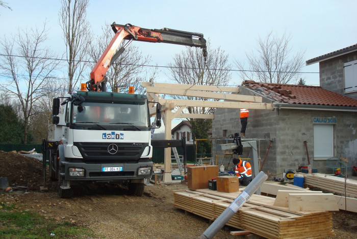 Réalisation d’un carport à Chaneins - 01990