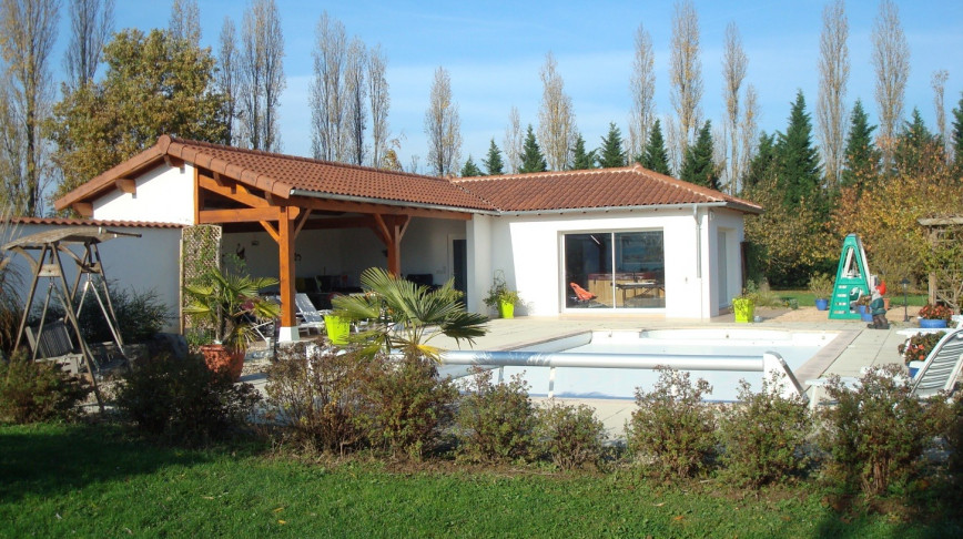 Réalisation d’un pool house