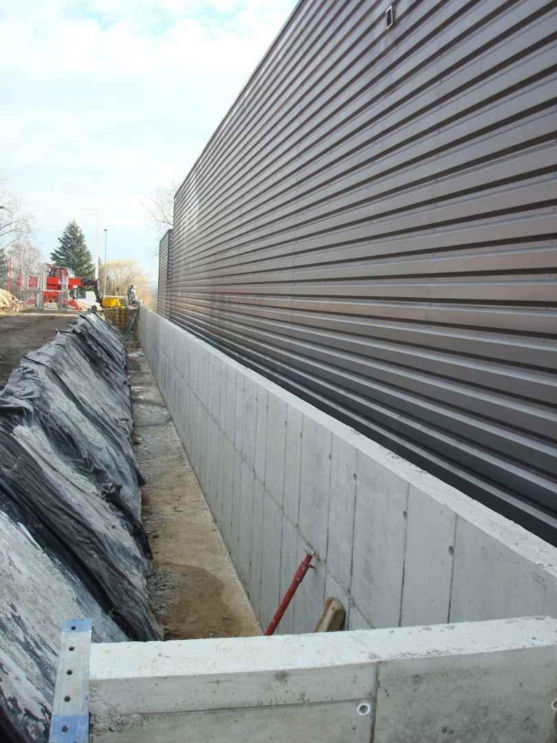 Réalisation d’un mur de soutènement à Belleville-en-Beaujolais - 69220