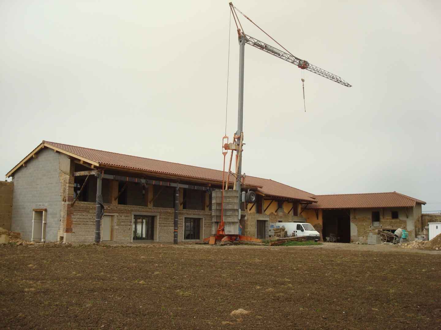 Remplacement de la couverture d’une maison à Chaneins - 01990